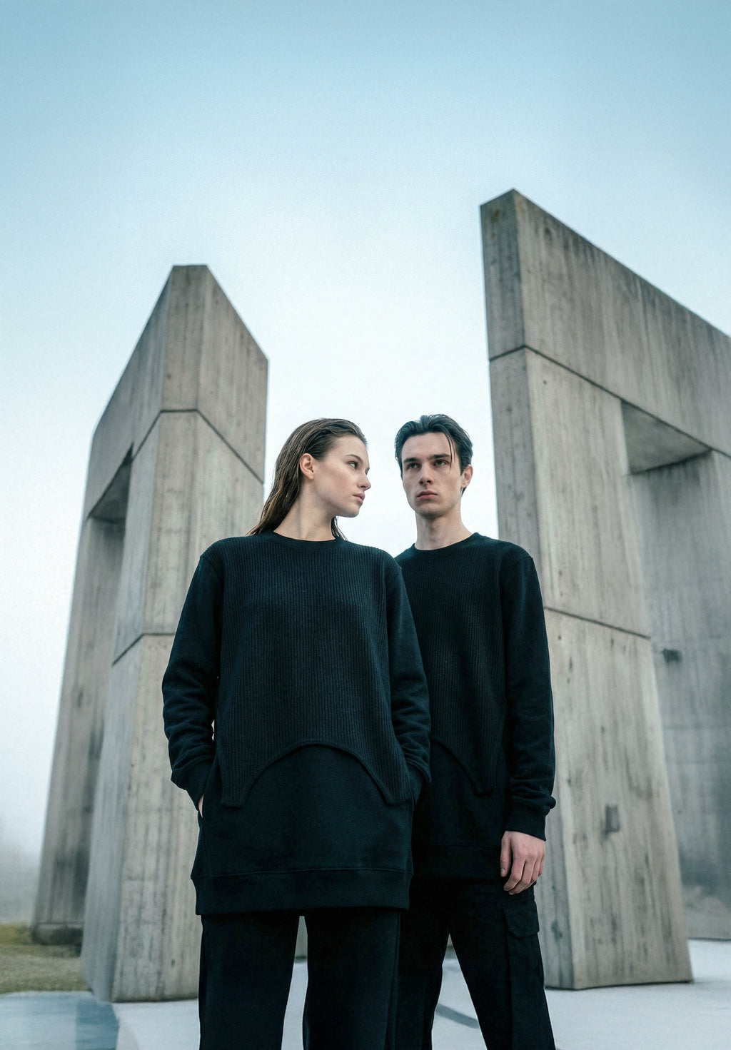 unisex oversize sweater "MAYKA"