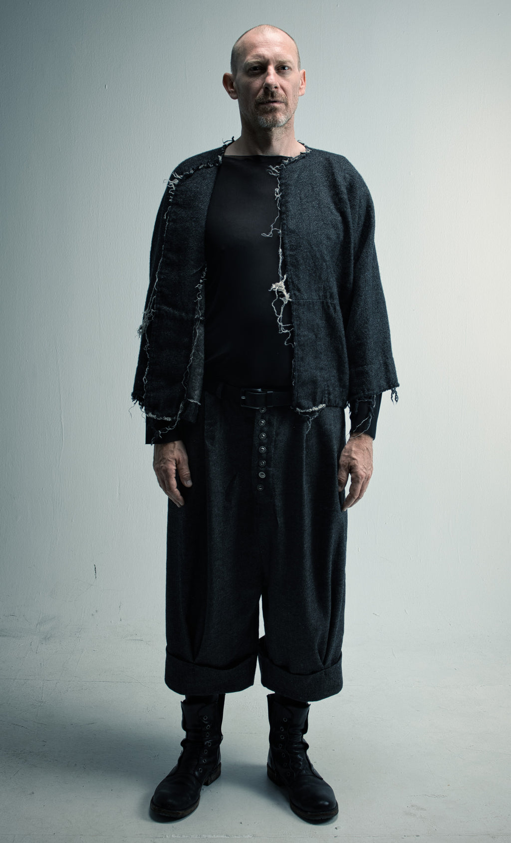 double-sided jacket "Bindung"