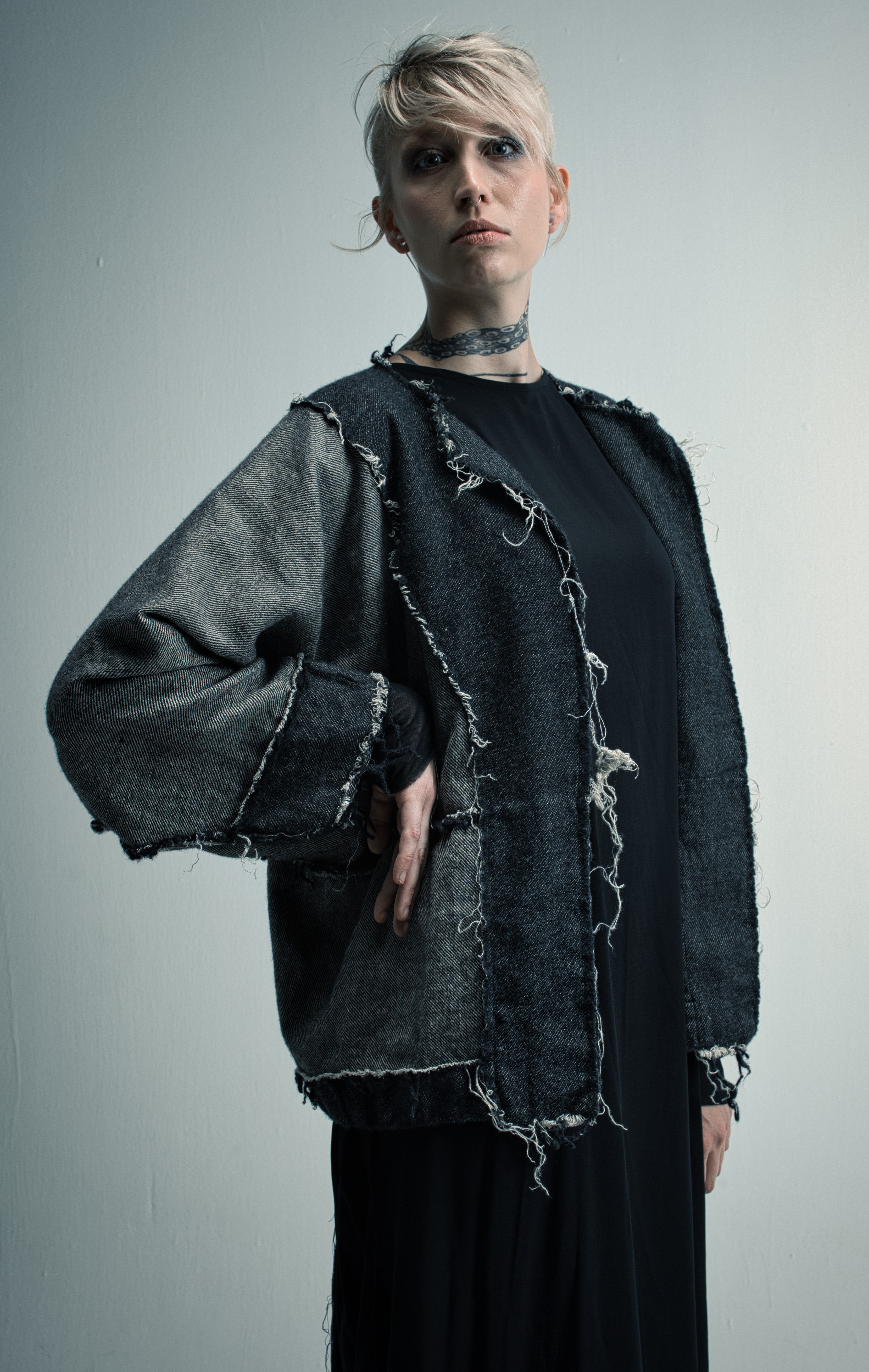double-sided jacket "Bindung"