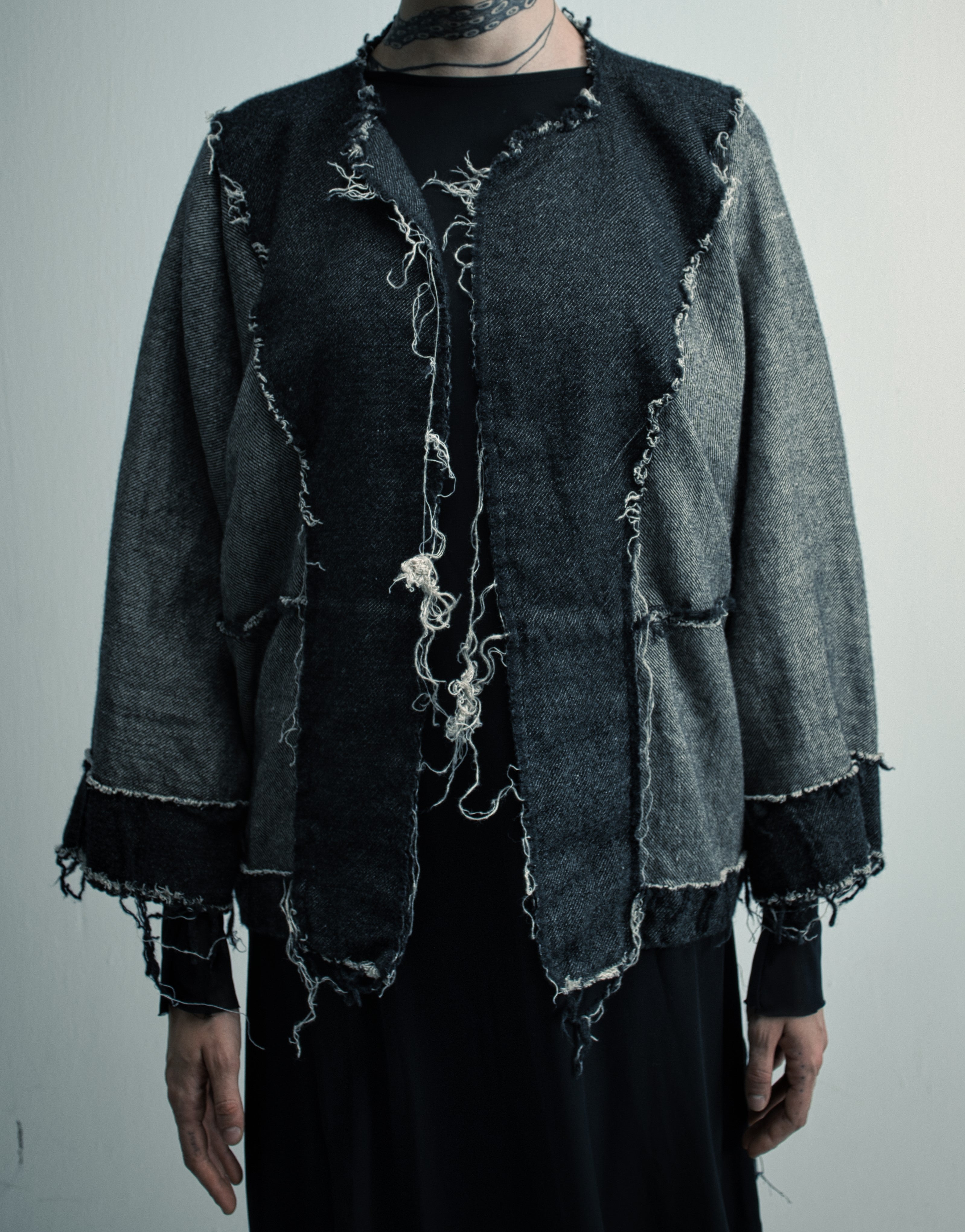 double-sided jacket "Bindung"