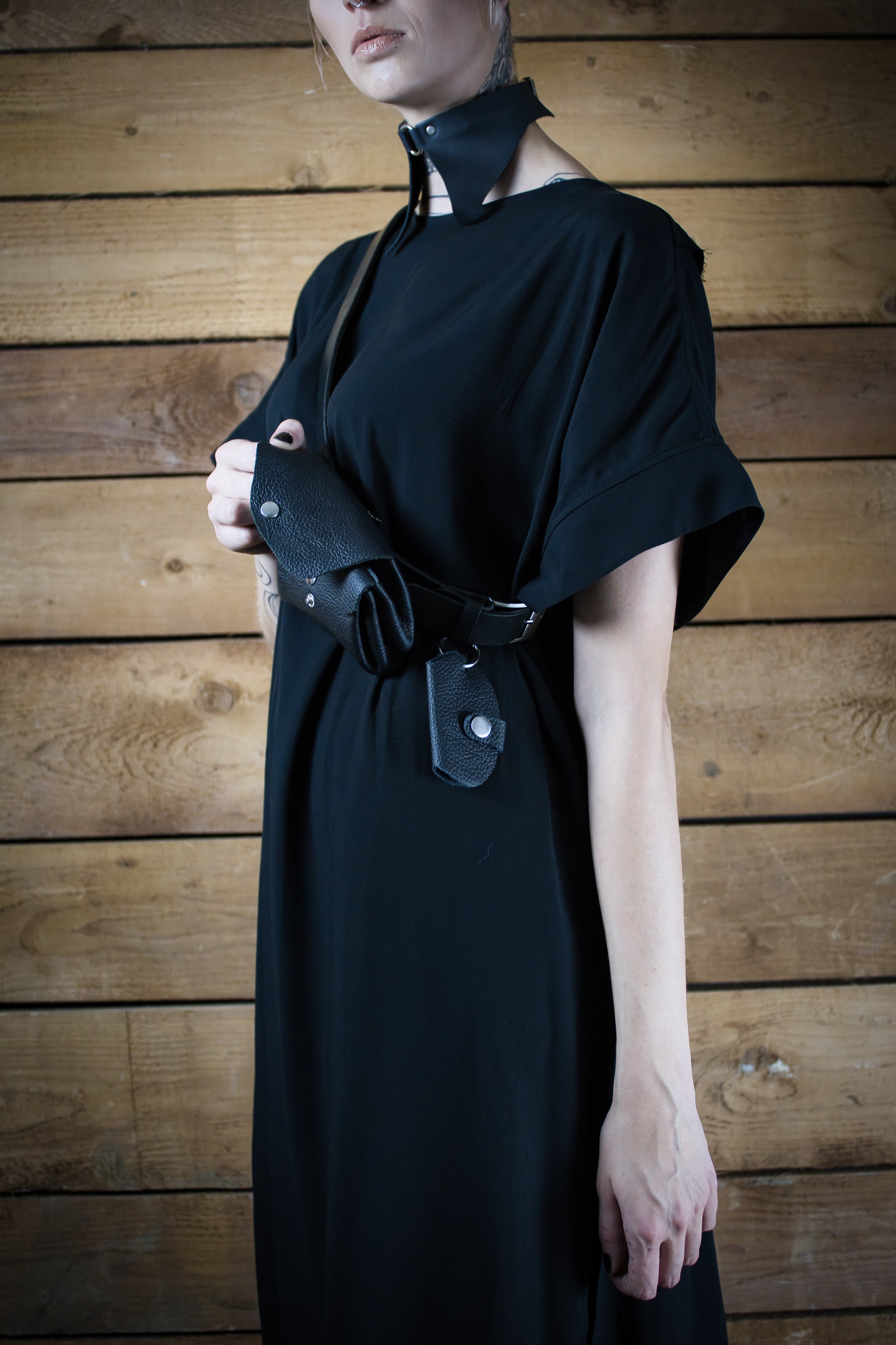 leather bag belt