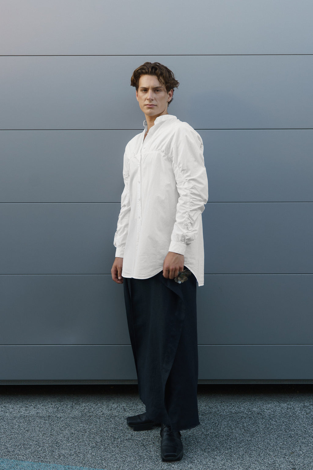 DEFIANCE wide gathered shirt