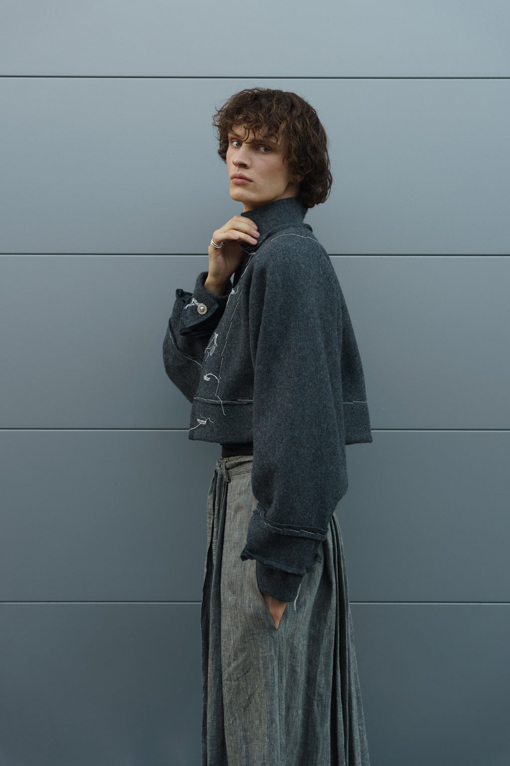PEAK wool jacket