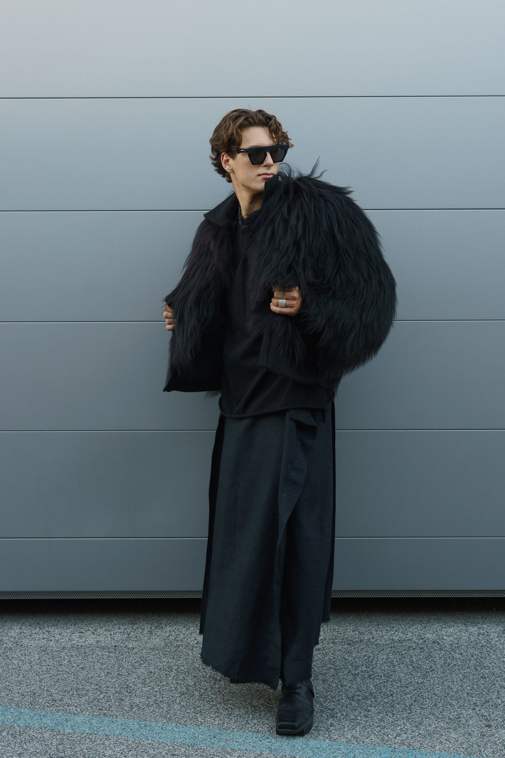 OBSIDIAN sheepskin jacket