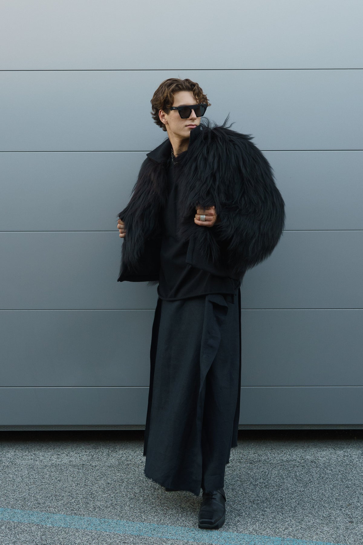 OBSIDIAN sheepskin jacket