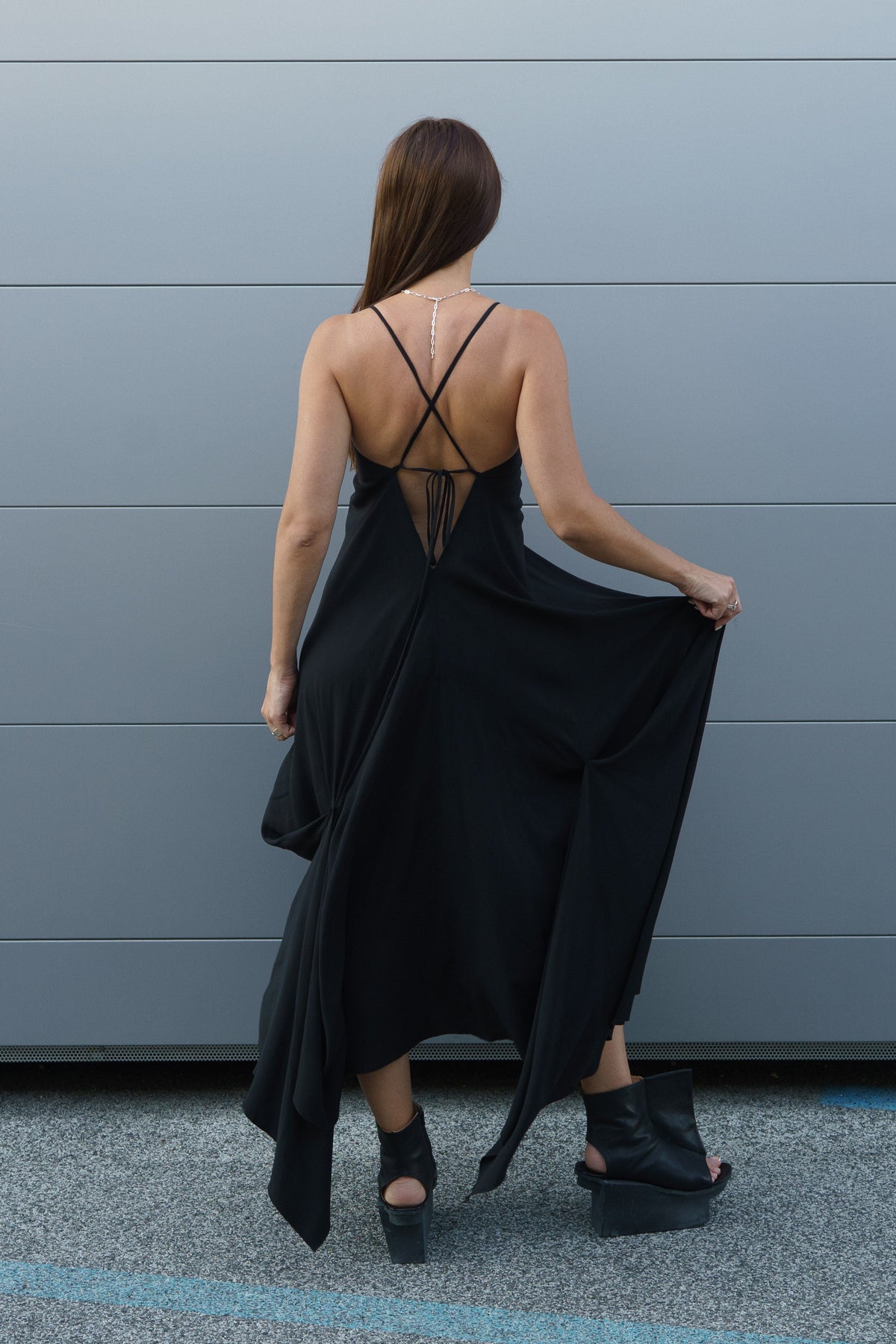 TRANSITION tie-up dress