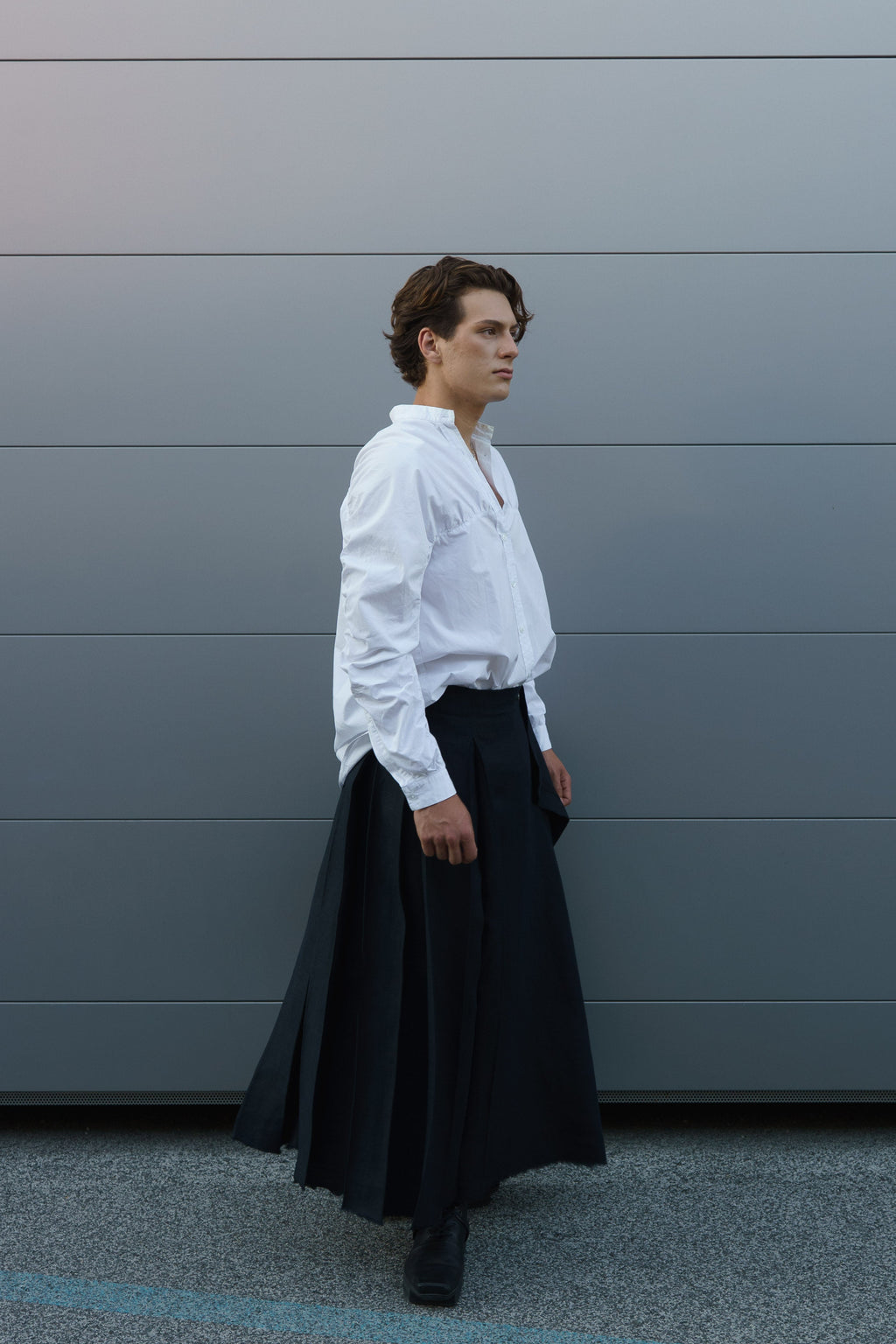 PARALLAX wrap skirt